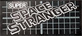 Arcade Cabinet Marquee for Space Stranger.