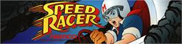 Arcade Cabinet Marquee for Speed Racer.