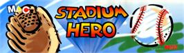 Arcade Cabinet Marquee for Stadium Hero.