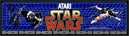 Arcade Cabinet Marquee for Star Wars.