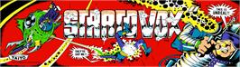 Arcade Cabinet Marquee for Stratovox.