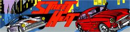 Arcade Cabinet Marquee for Street Heat.