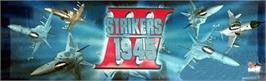 Arcade Cabinet Marquee for Strikers 1945 III.