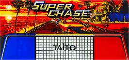 Arcade Cabinet Marquee for Super Chase - Criminal Termination.