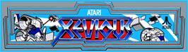 Arcade Cabinet Marquee for Super Xevious.