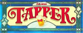 Arcade Cabinet Marquee for Tapper.