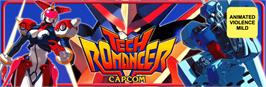 Arcade Cabinet Marquee for Tech Romancer.