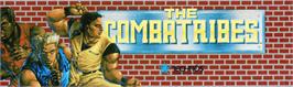 Arcade Cabinet Marquee for The Combatribes.