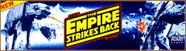 Arcade Cabinet Marquee for The Empire Strikes Back.