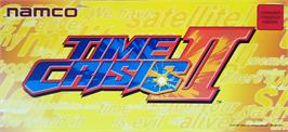 Arcade Cabinet Marquee for Time Crisis 2.