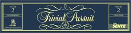 Arcade Cabinet Marquee for Trivial Pursuit.