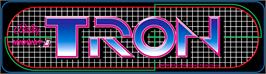Arcade Cabinet Marquee for Tron.