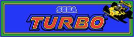 Arcade Cabinet Marquee for Turbo.