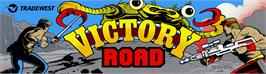 Arcade Cabinet Marquee for Victory Road.