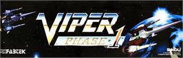Arcade Cabinet Marquee for Viper Phase 1.