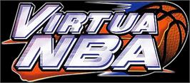 Arcade Cabinet Marquee for Virtua NBA.