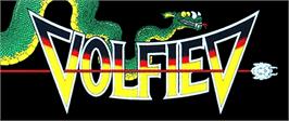 Arcade Cabinet Marquee for Volfied.