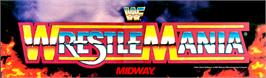 Arcade Cabinet Marquee for WWF: Wrestlemania.