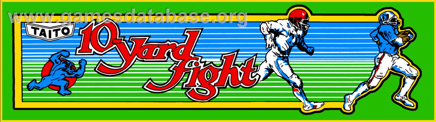 10-Yard Fight - Arcade - Artwork - Marquee