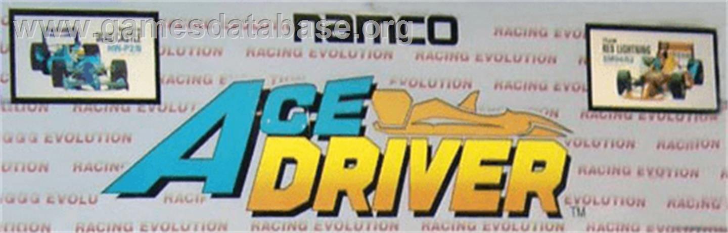 Ace Driver - Arcade - Artwork - Marquee