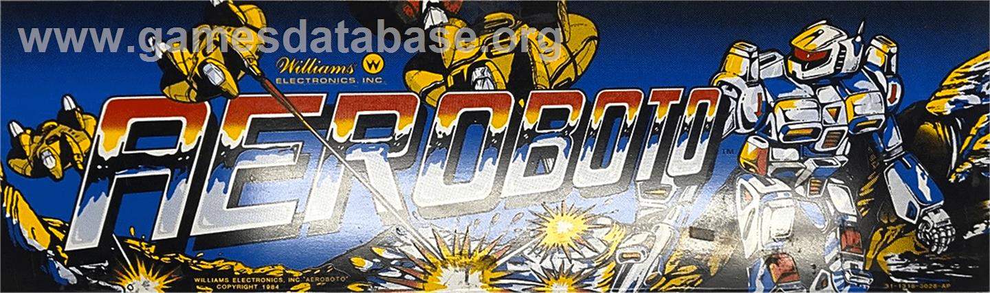 Aeroboto - Arcade - Artwork - Marquee