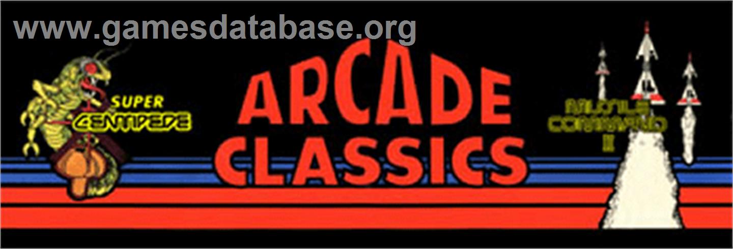 Arcade Classics - Arcade - Artwork - Marquee