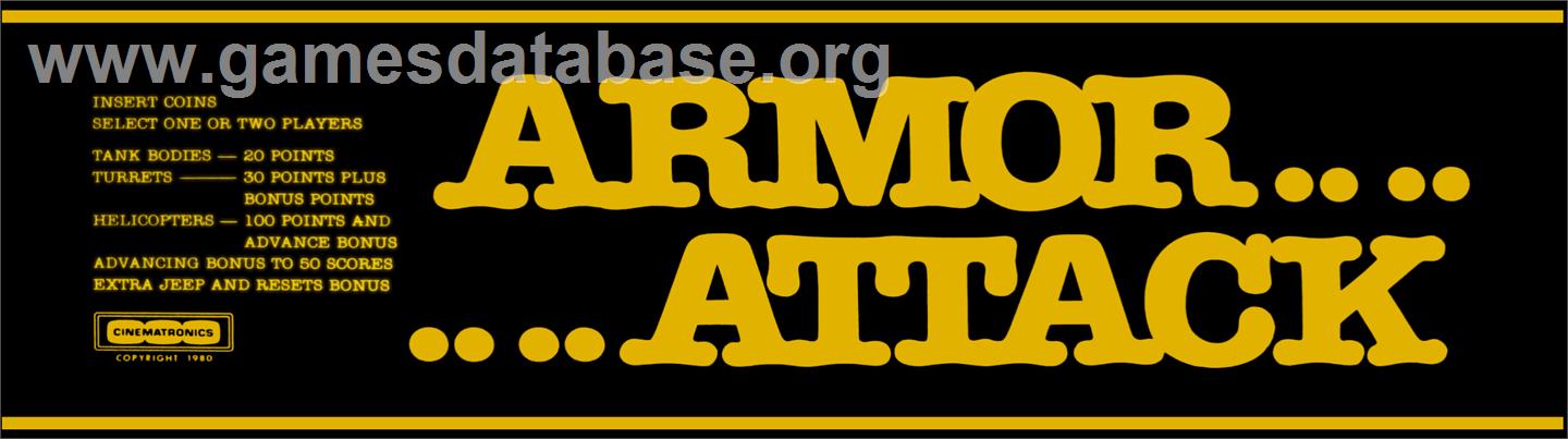 Armor Attack - Arcade - Artwork - Marquee