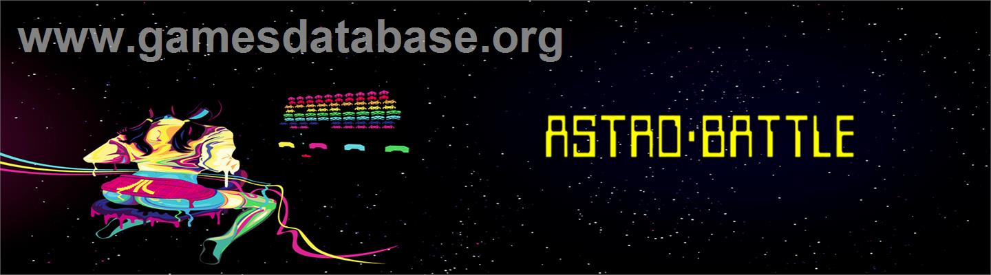 Astro Battle - Arcade - Artwork - Marquee