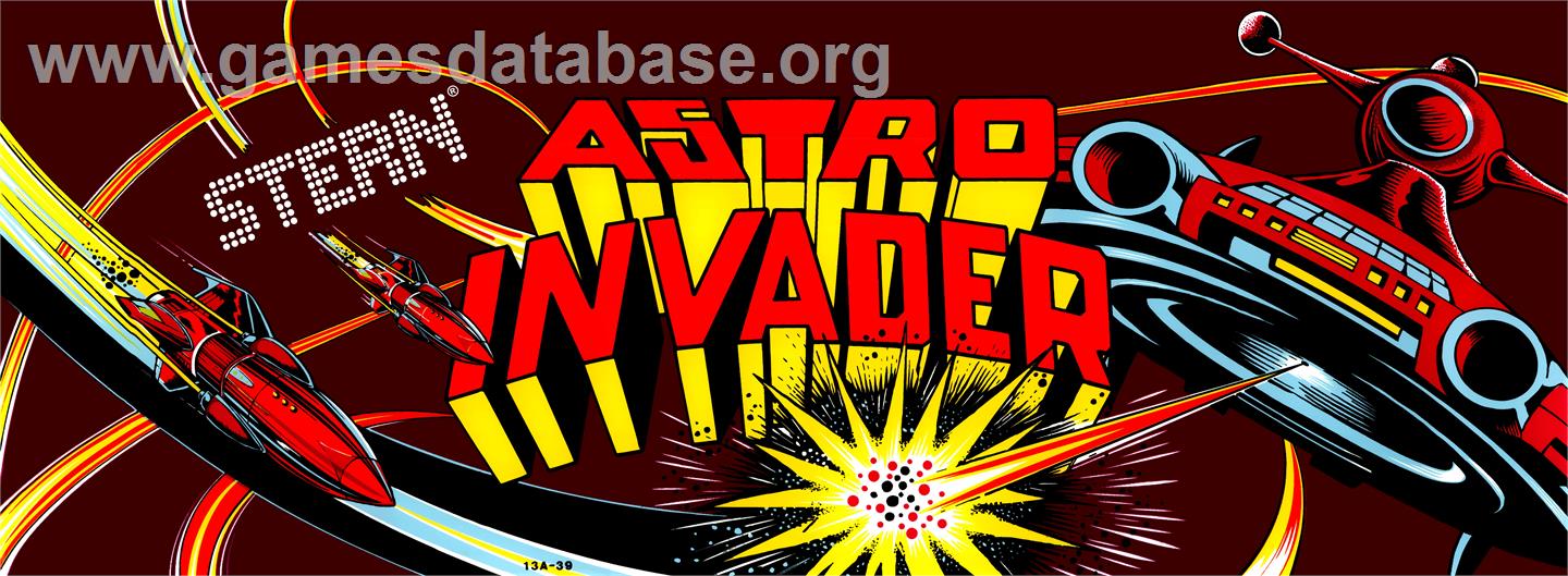 Astro Invader - Arcade - Artwork - Marquee