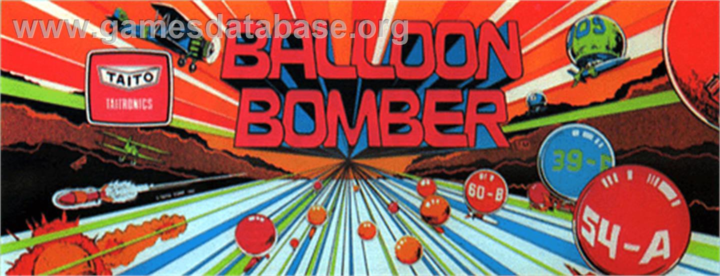 Balloon Bomber - Arcade - Artwork - Marquee