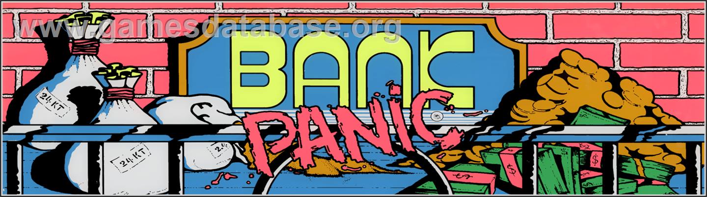 Bank Panic - Arcade - Artwork - Marquee