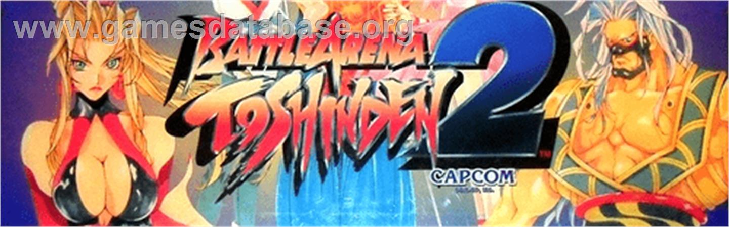 Battle Arena Toshinden 2 - Arcade - Artwork - Marquee