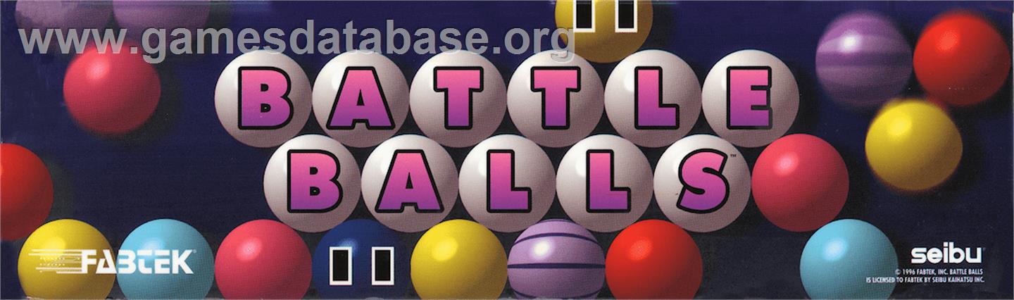 Battle Balls - Arcade - Artwork - Marquee