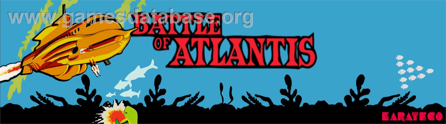 Battle of Atlantis - Arcade - Artwork - Marquee