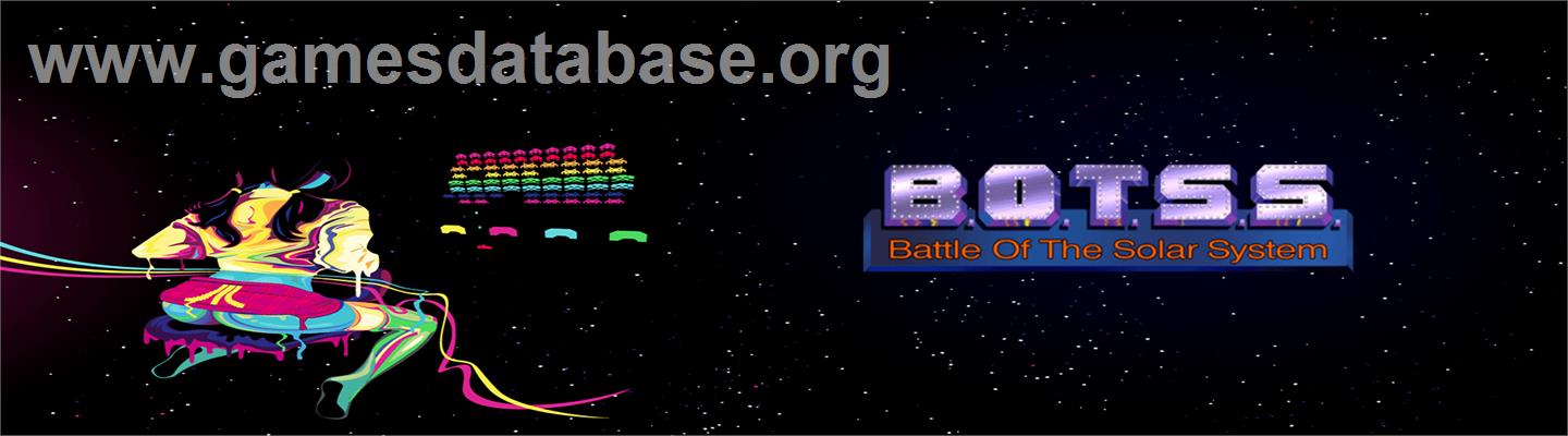 Battle of the Solar System - Arcade - Artwork - Marquee