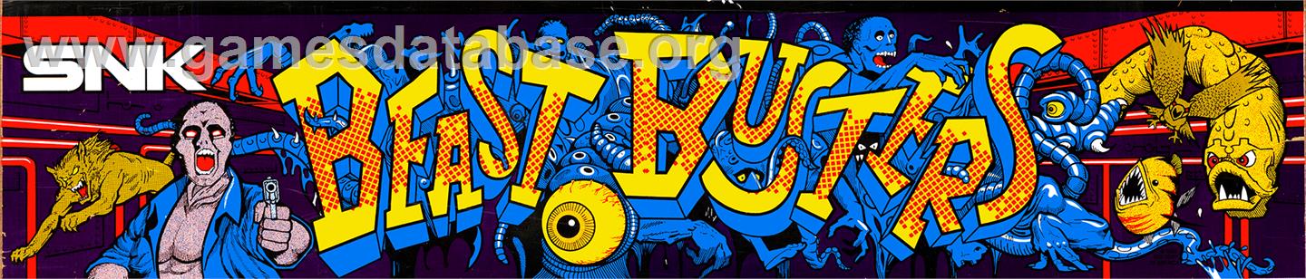 Beast Busters - Arcade - Artwork - Marquee