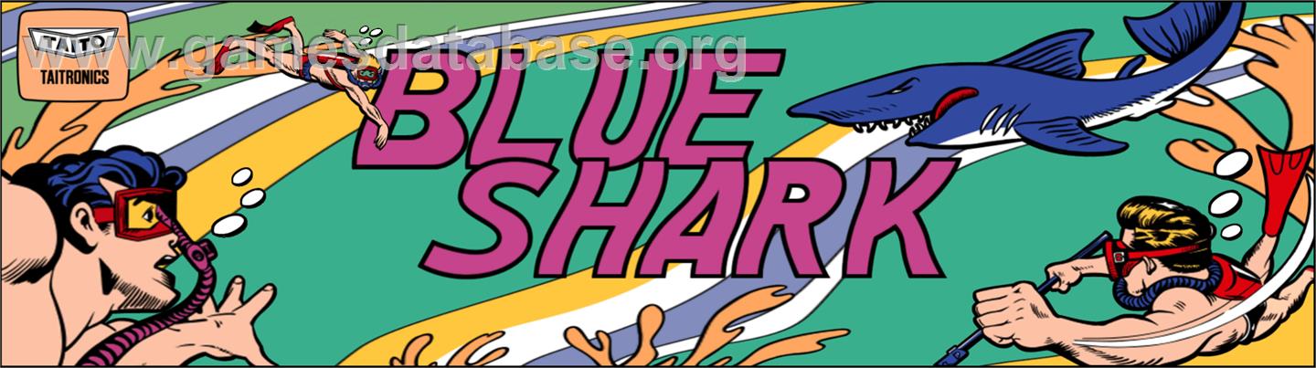 Blue Shark - Arcade - Artwork - Marquee