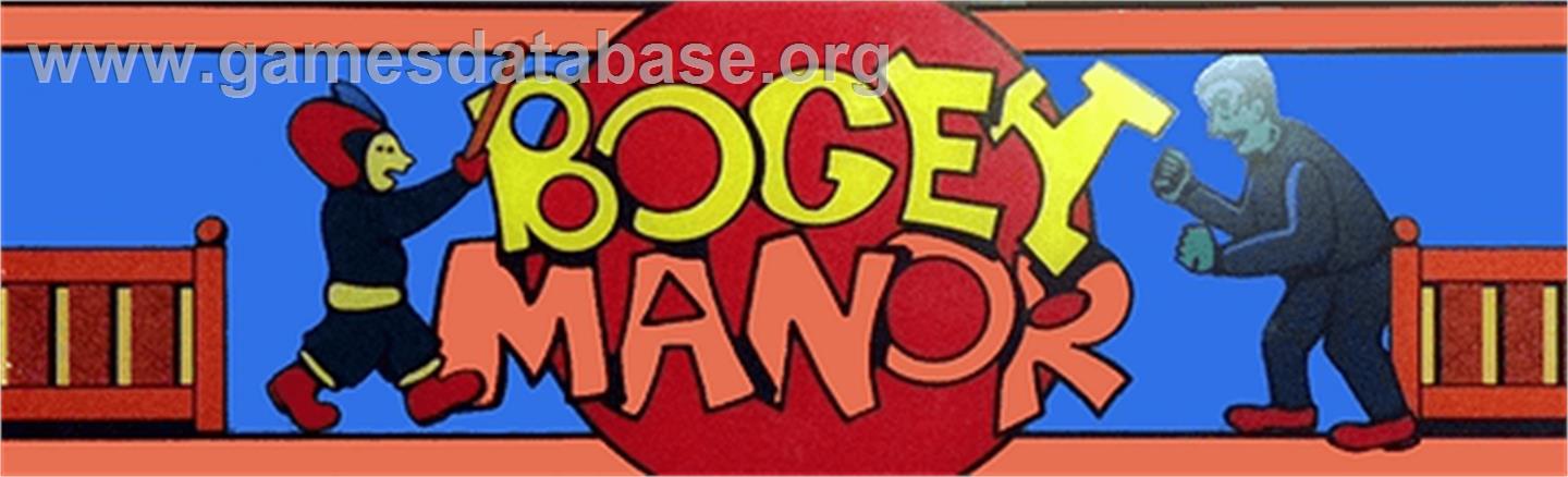 Bogey Manor - Arcade - Artwork - Marquee