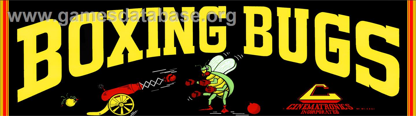 Boxing Bugs - Arcade - Artwork - Marquee