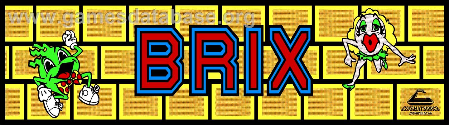 Brix - Arcade - Artwork - Marquee