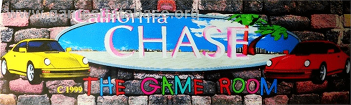 California Chase - Arcade - Artwork - Marquee
