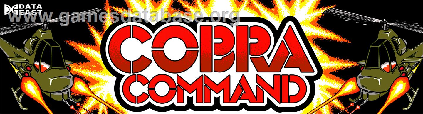 Cobra Command - Arcade - Artwork - Marquee