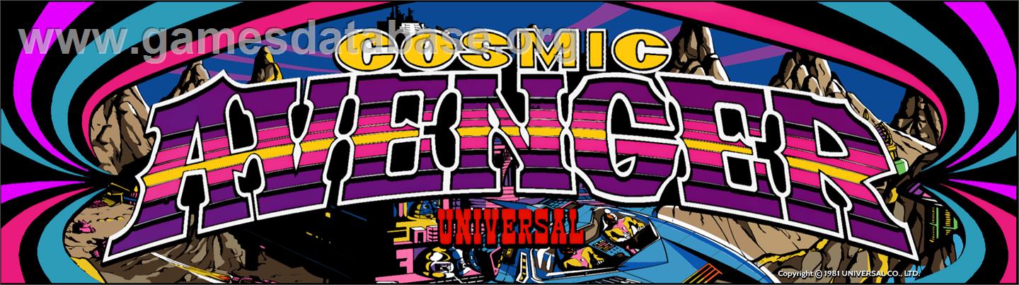 Cosmic Avenger - Arcade - Artwork - Marquee