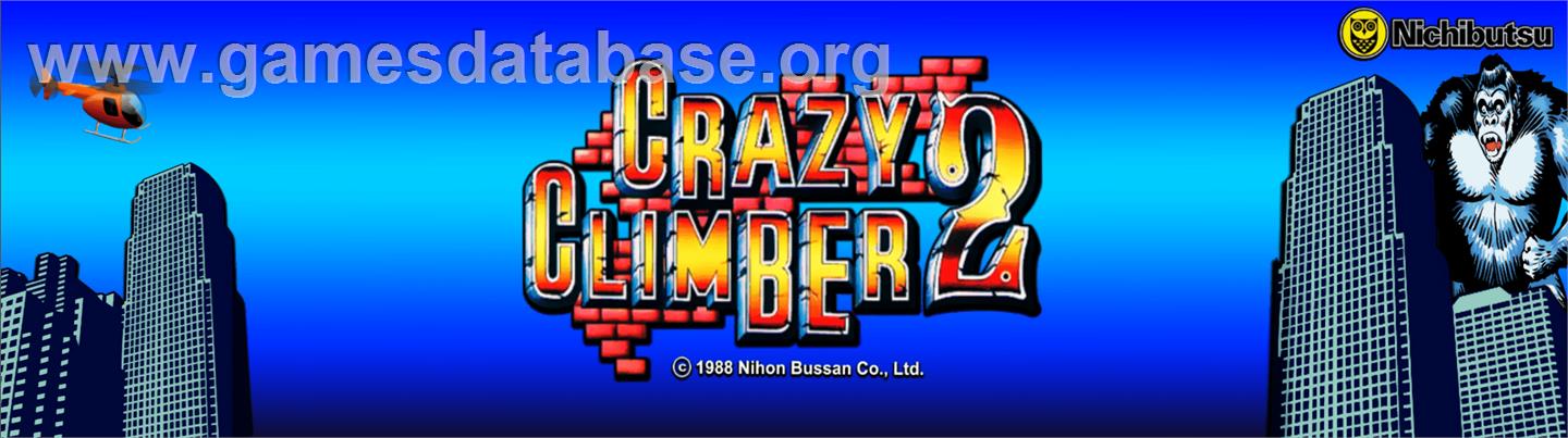 Crazy Climber 2 - Arcade - Artwork - Marquee
