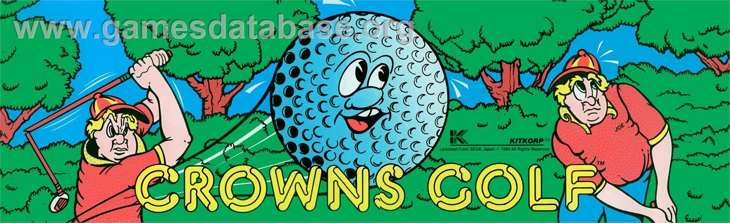 Crowns Golf - Arcade - Artwork - Marquee