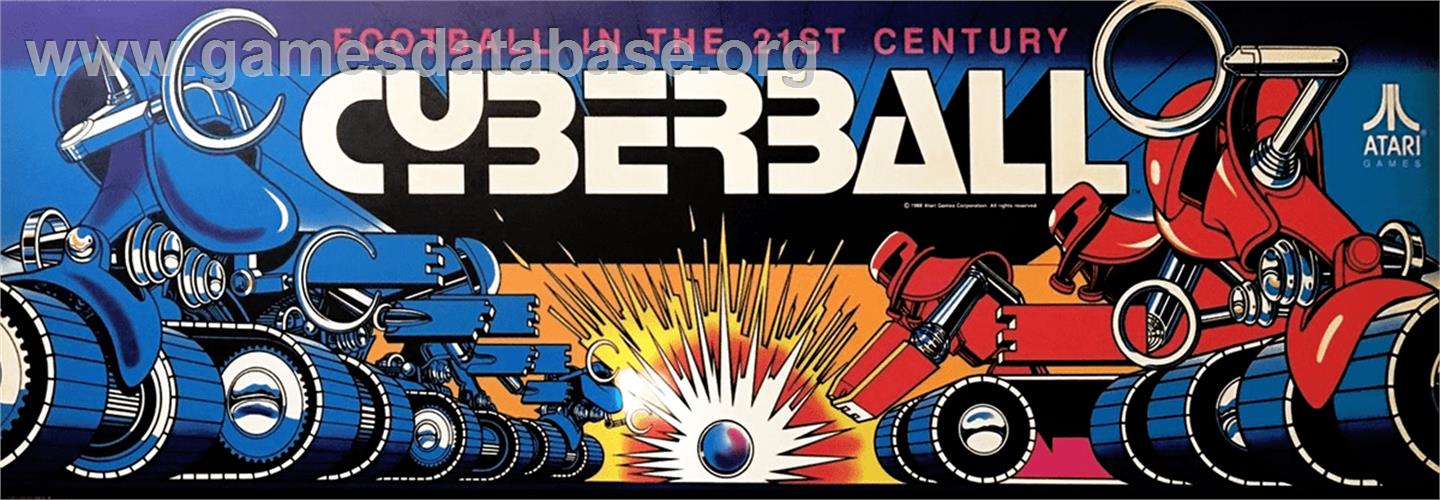 Cyberball - Arcade - Artwork - Marquee