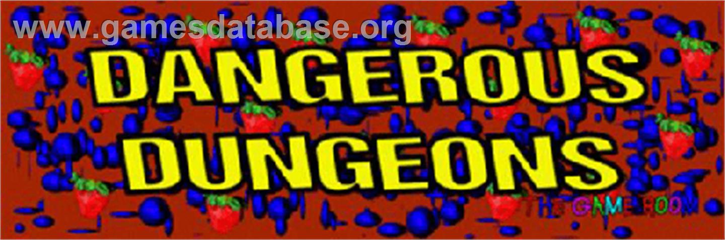 Dangerous Dungeons - Arcade - Artwork - Marquee