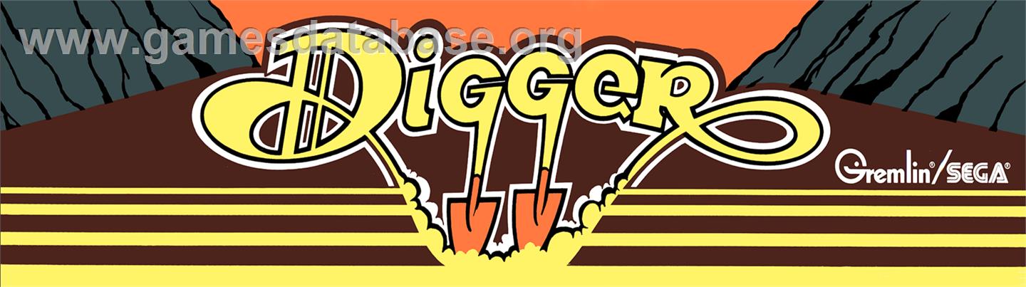 Digger - Arcade - Artwork - Marquee
