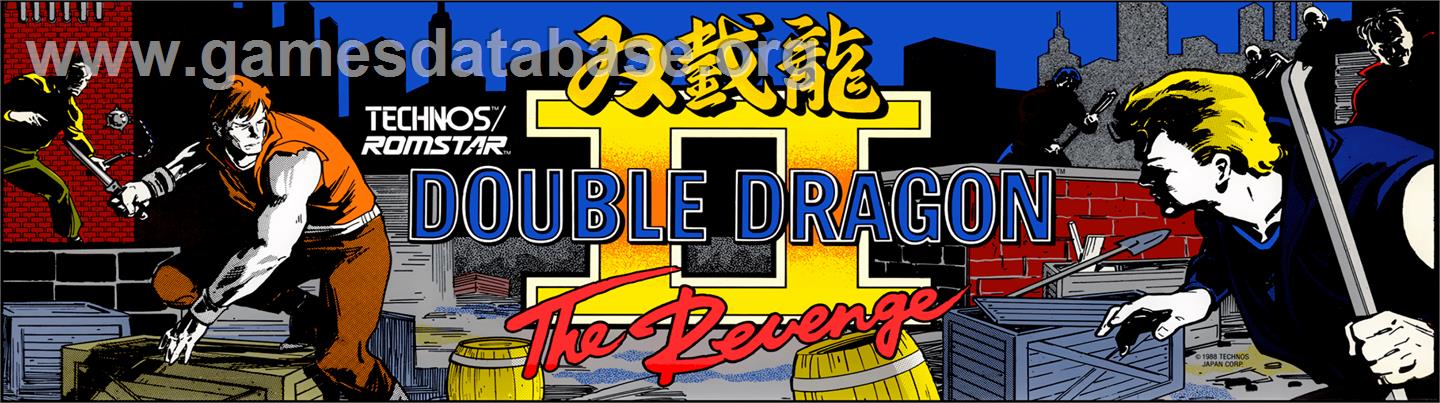 Double Dragon II - The Revenge - Arcade - Artwork - Marquee