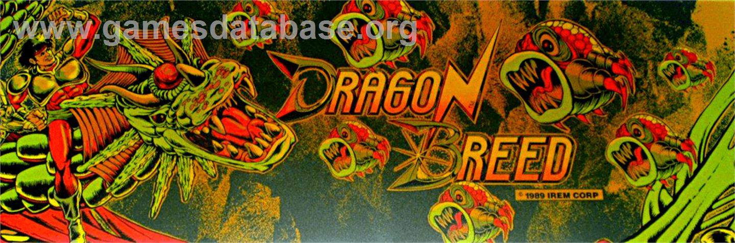 Dragon Breed - Arcade - Artwork - Marquee